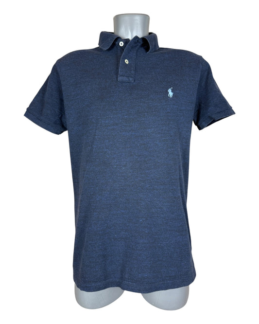 Polo Ralph Lauren Poloshirt marineblau meliert Größe L