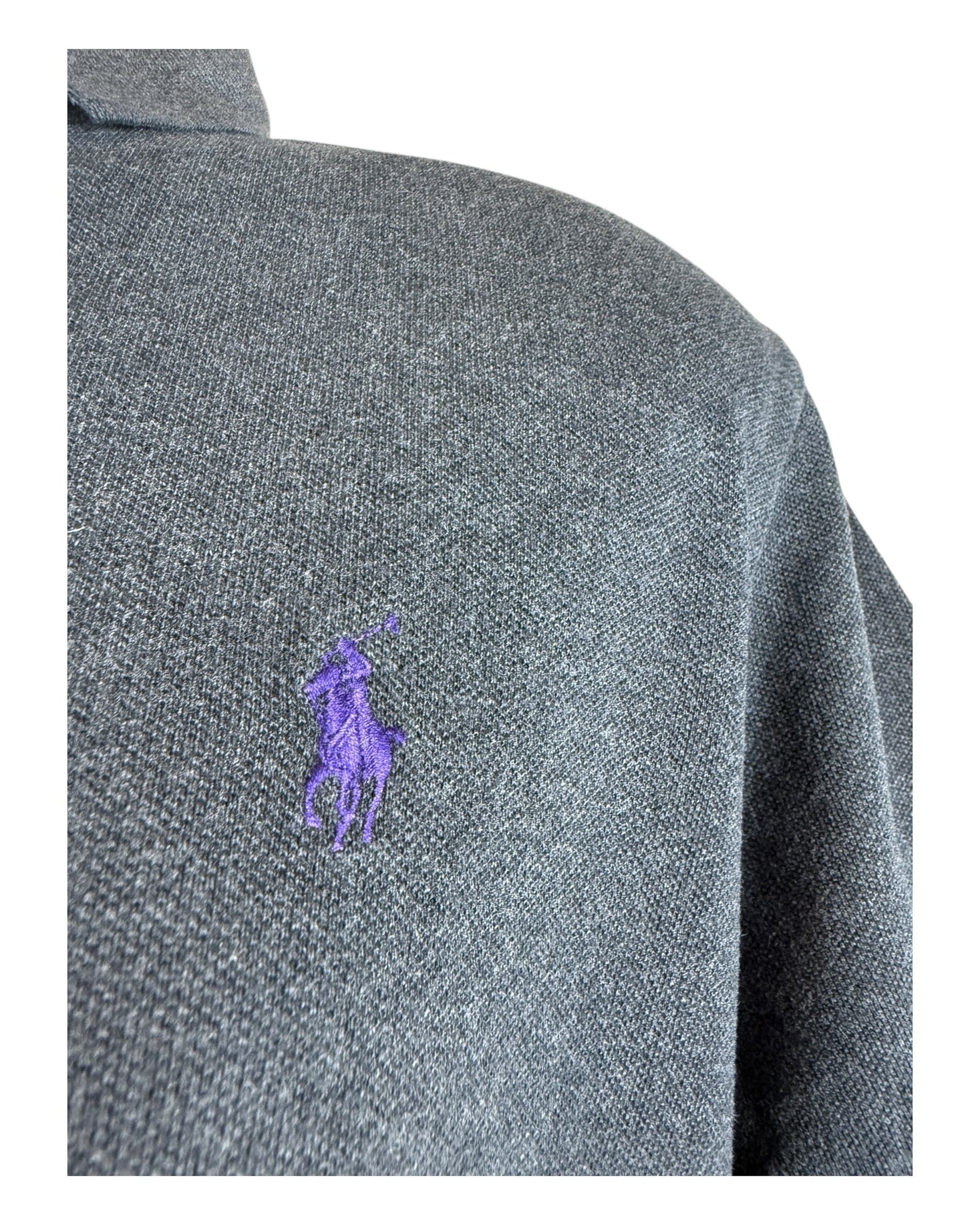 Polo Ralph Lauren Poloshirt dunkelgrau Größe L