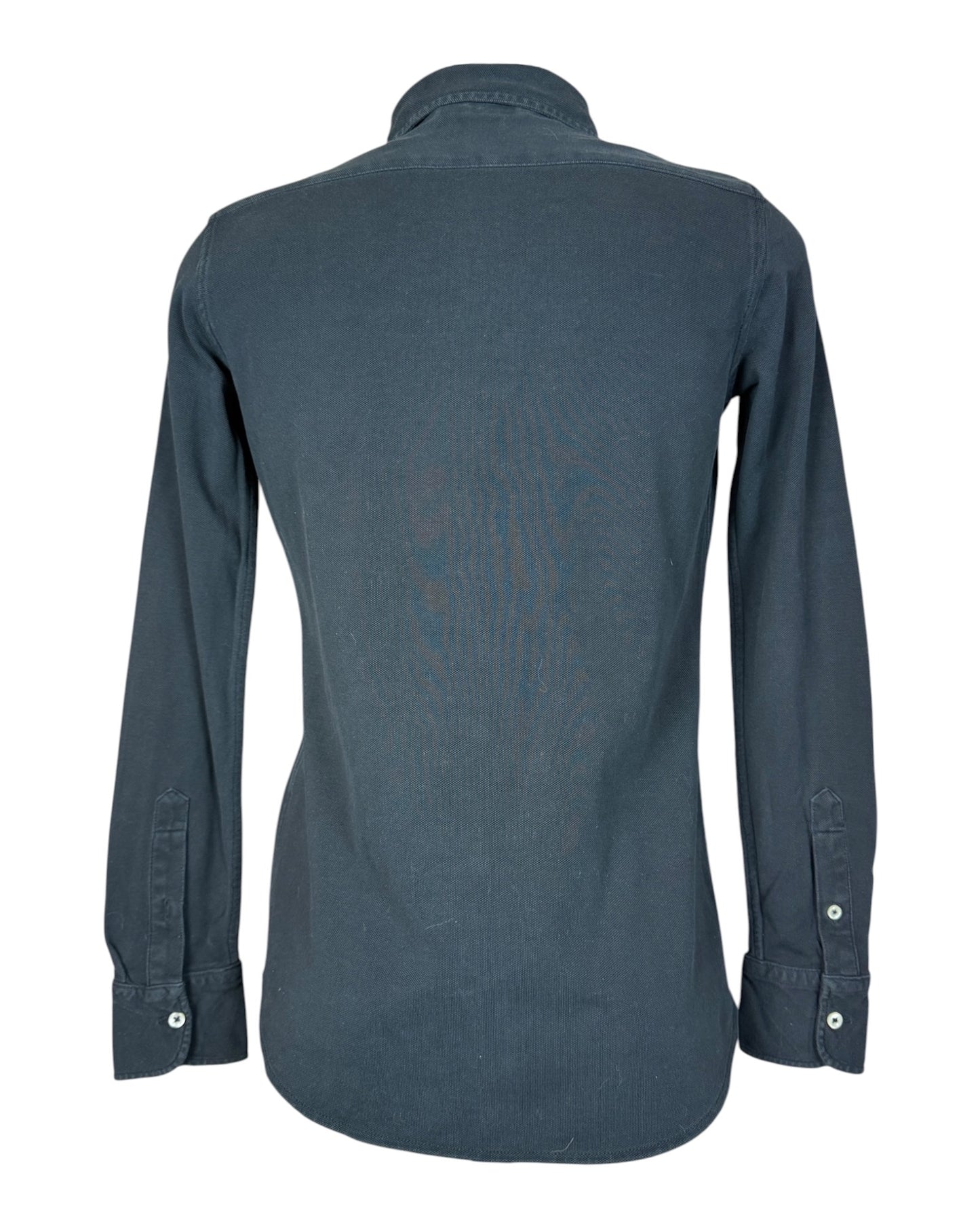 Polo Ralph Lauren Knit Oxford Bluse schwarz Größe M