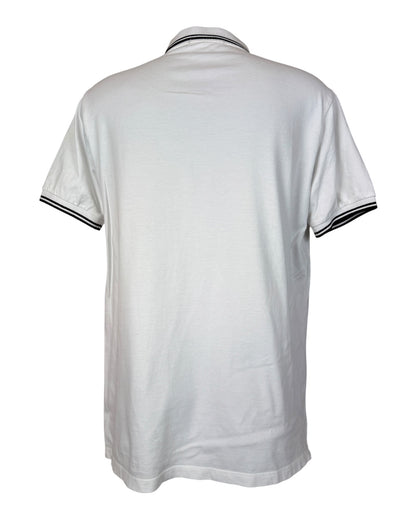 Stone Island Poloshirt weiß Größe L