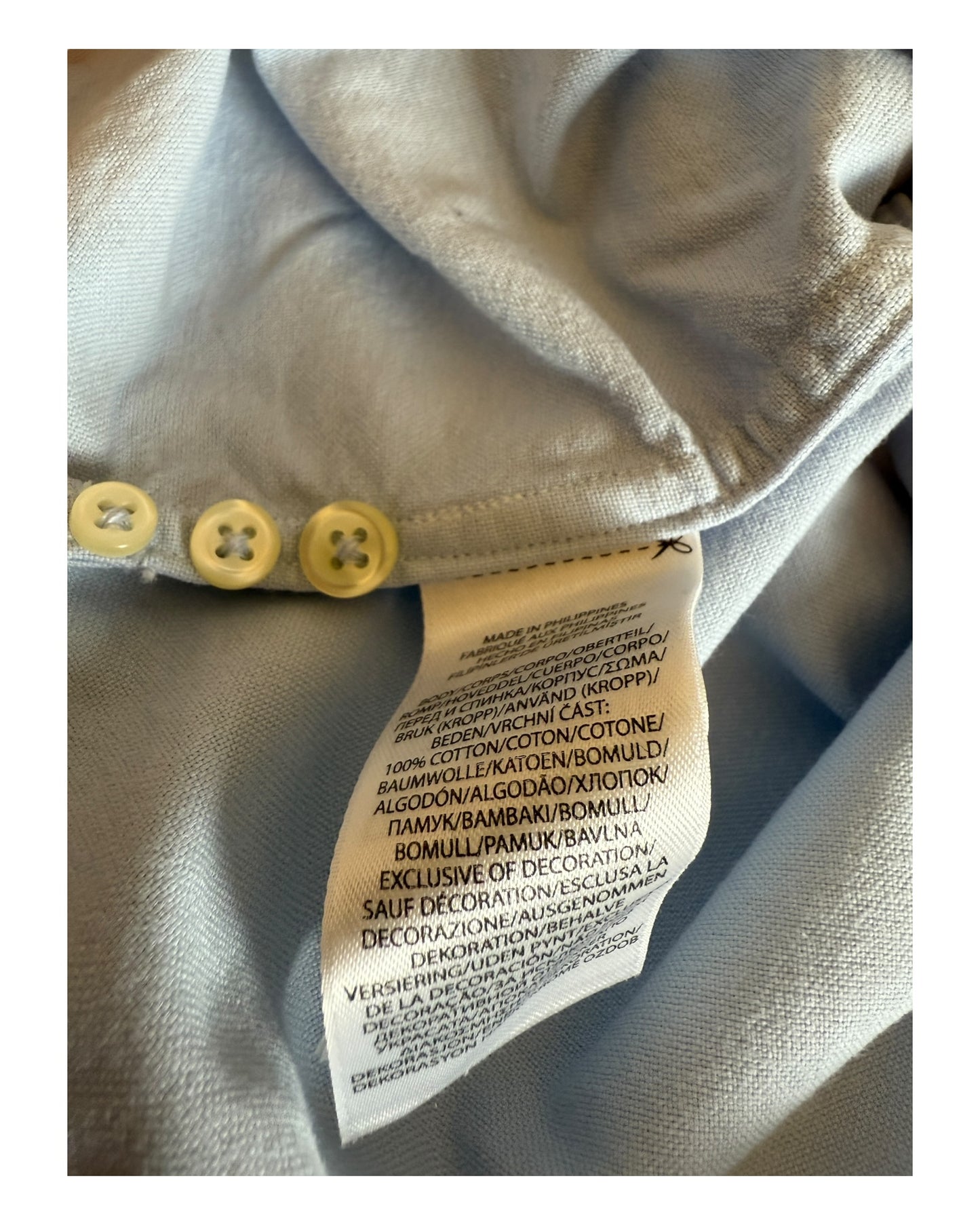 Polo Ralph Lauren Bluse hellblau Größe S