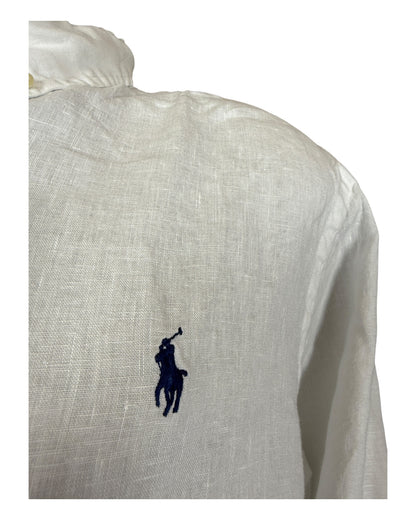 Polo Ralph Lauren Leinenhemd weiß Größe L