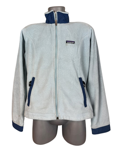 Patagonia Fleece Jacke hellblau Größe L