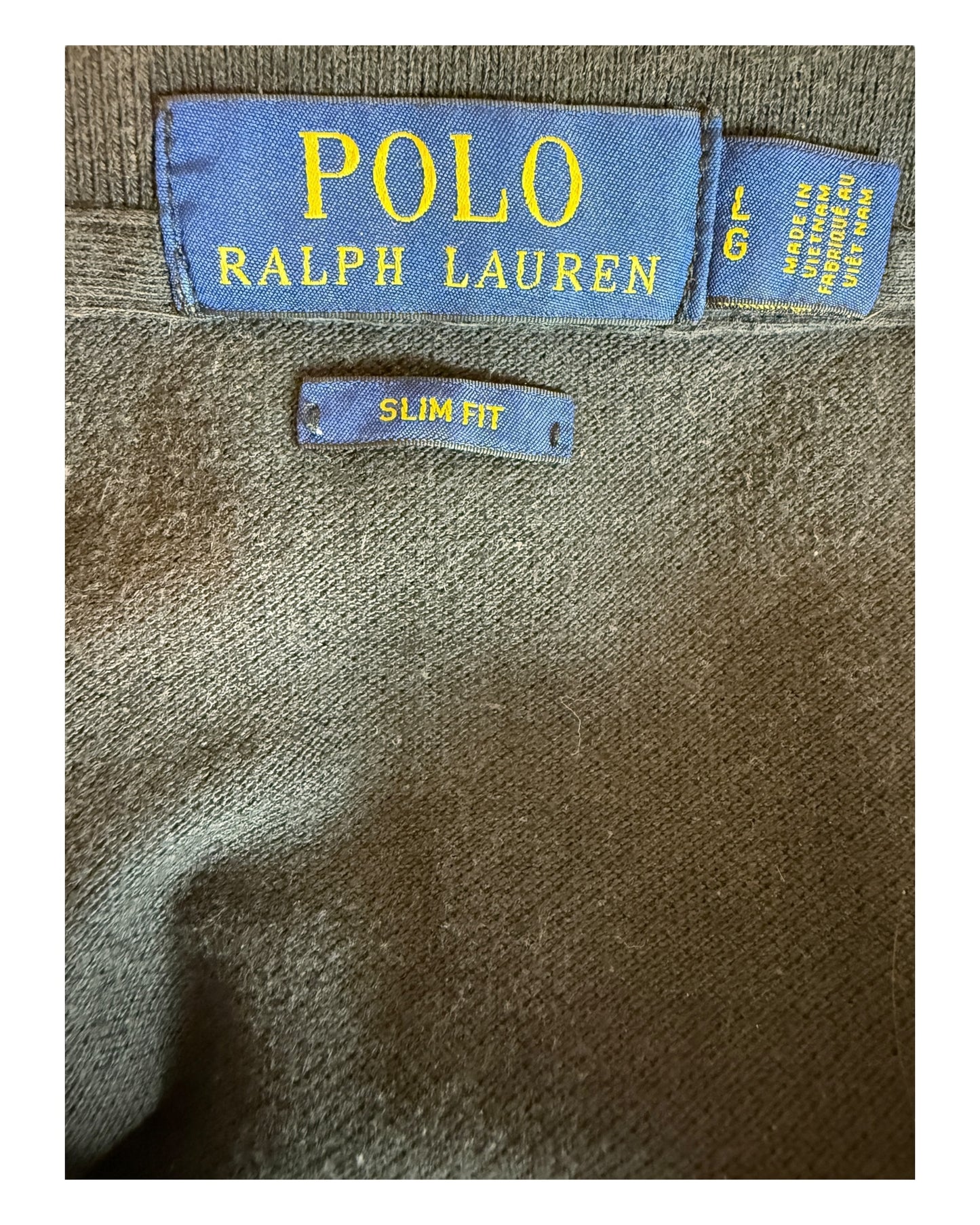 Polo Ralph Lauren Poloshirt schwarz Größe L