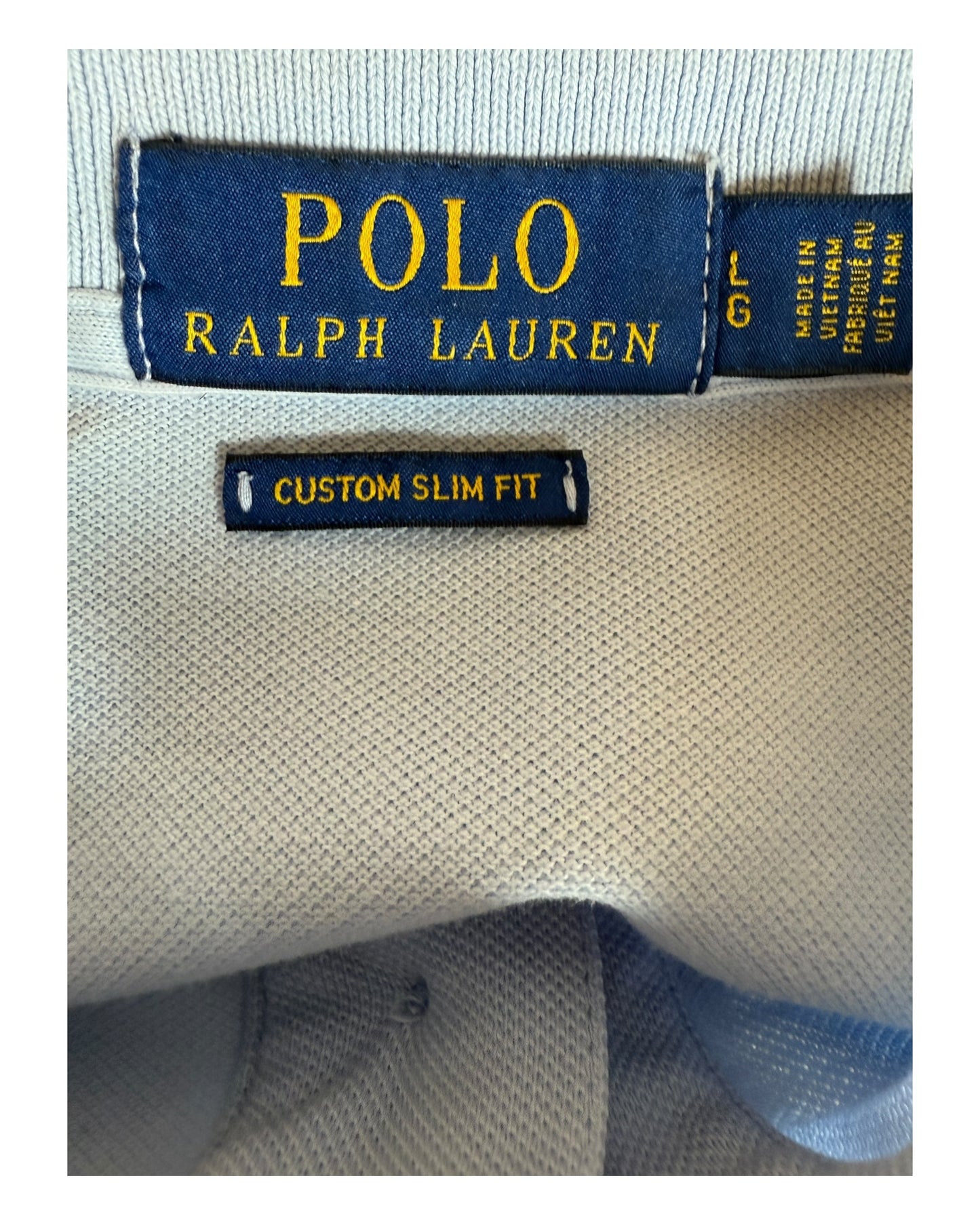 Polo Ralph Lauren Poloshirt hellblau Größe L