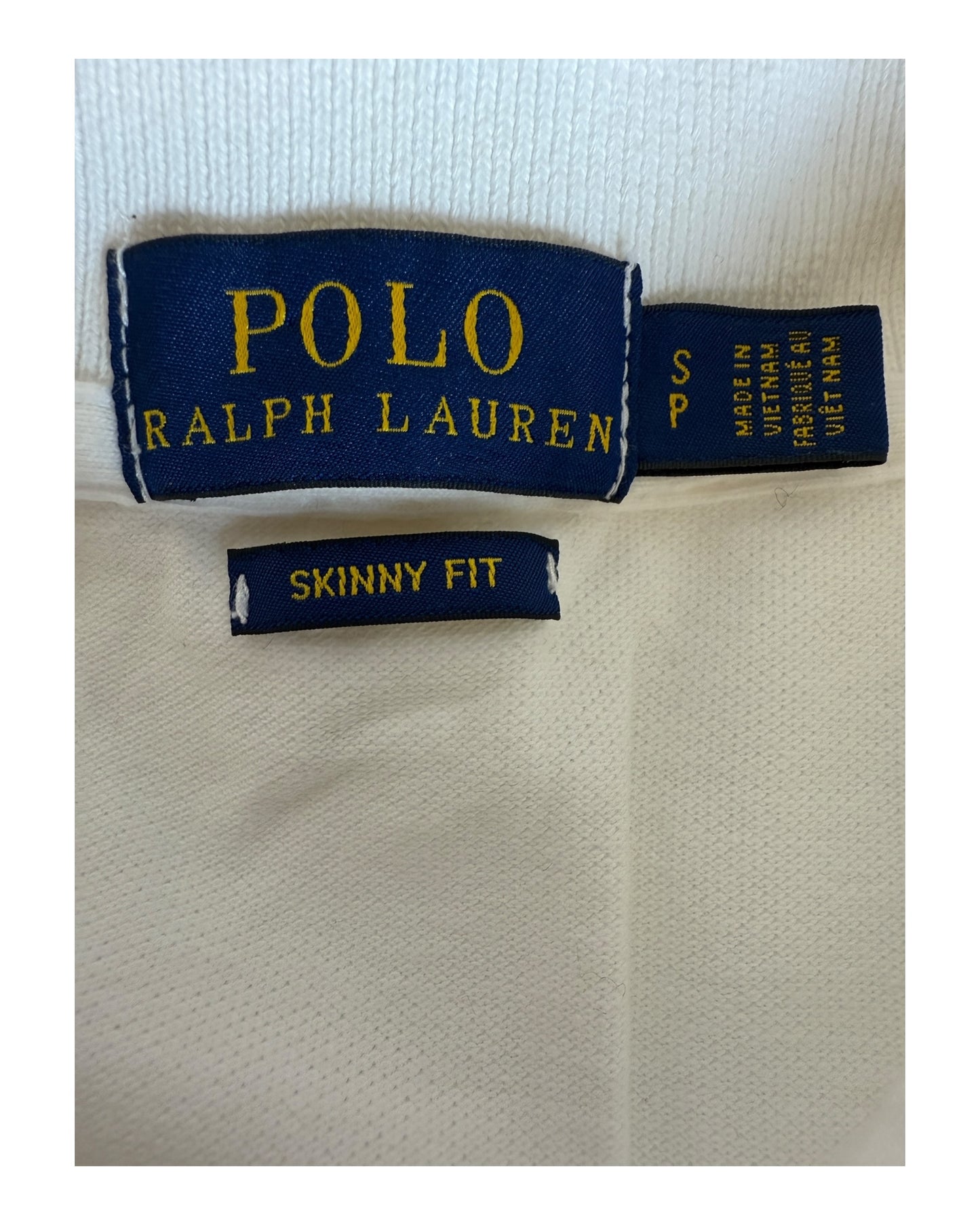 Polo Ralph Lauren Poloshirt weiss Größe S