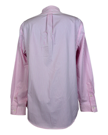 Polo Ralph Lauren Hemd rosa weiß gestreift Größe L