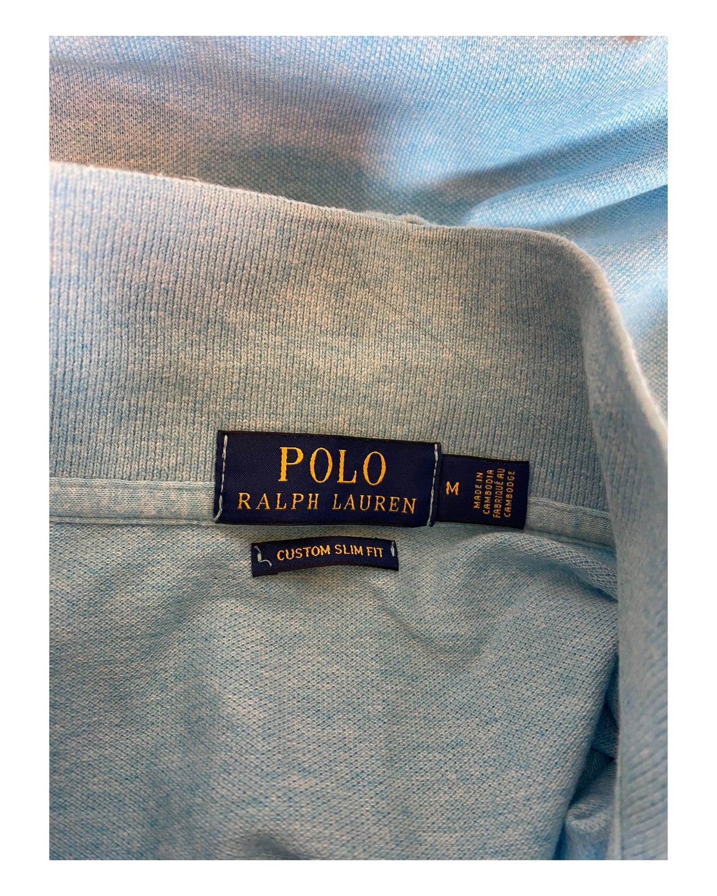 Polo Ralph Lauren polo shirt light blue size M