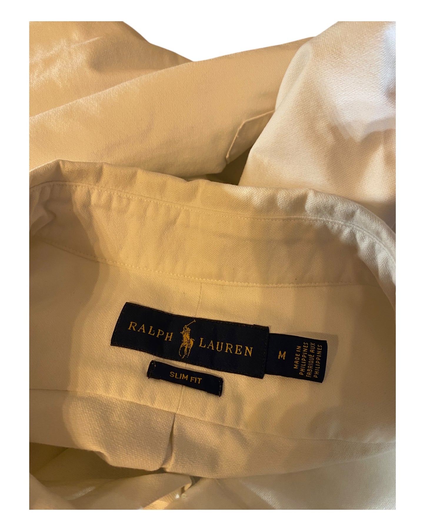 Polo Ralph Lauren Oxfordhemd weiß Größe M