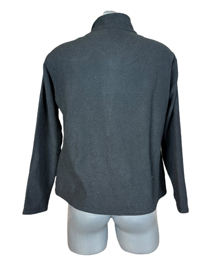 Patagonia Fleece Half Zip Pullover schwarz Größe L