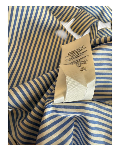Polo Ralph Lauren Bluse blau weiß gestreift Größe M