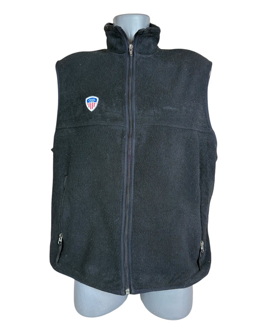 Patagonia Fleece Weste schwarz Größe L