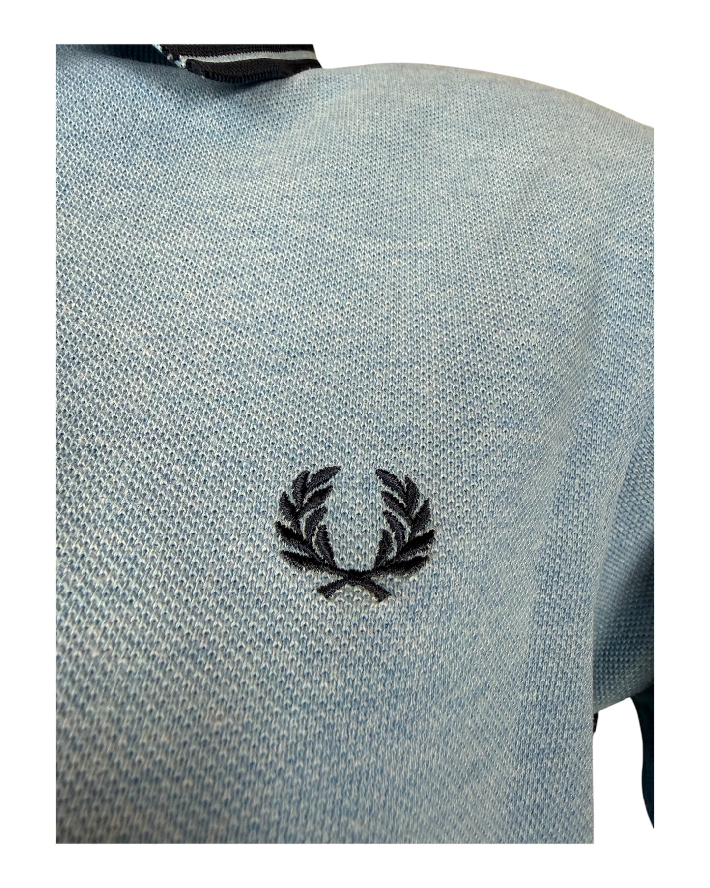 Fred Perry Poloshirt hellblau Größe M
