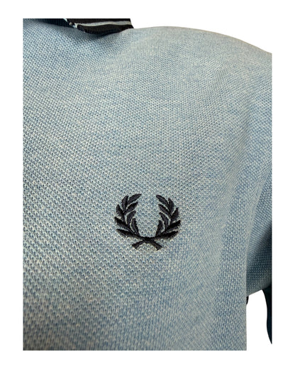 Fred Perry Poloshirt hellblau Größe M