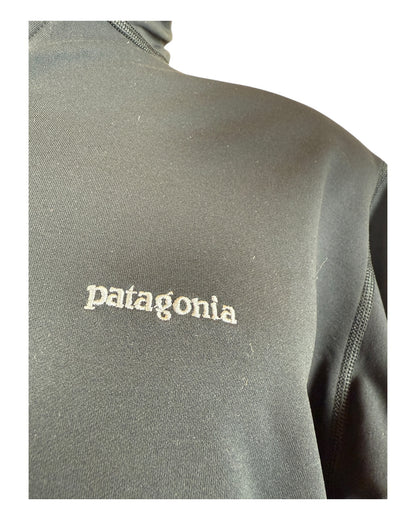 Patagonia Half Zip Pullover schwarz Größe L
