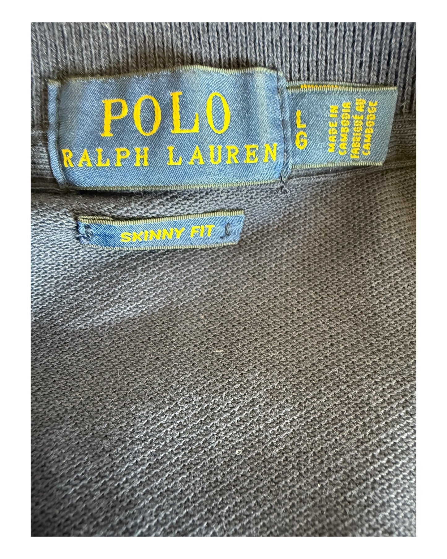Polo Ralph Lauren Poloshirt marineblau Größe L