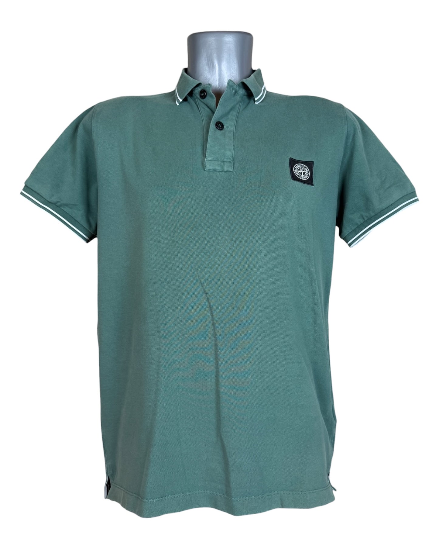 Stone Island Poloshirt grün Größe M