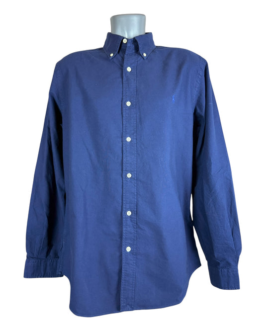 Polo Ralph Lauren Oxfordhemd marineblau Größe L