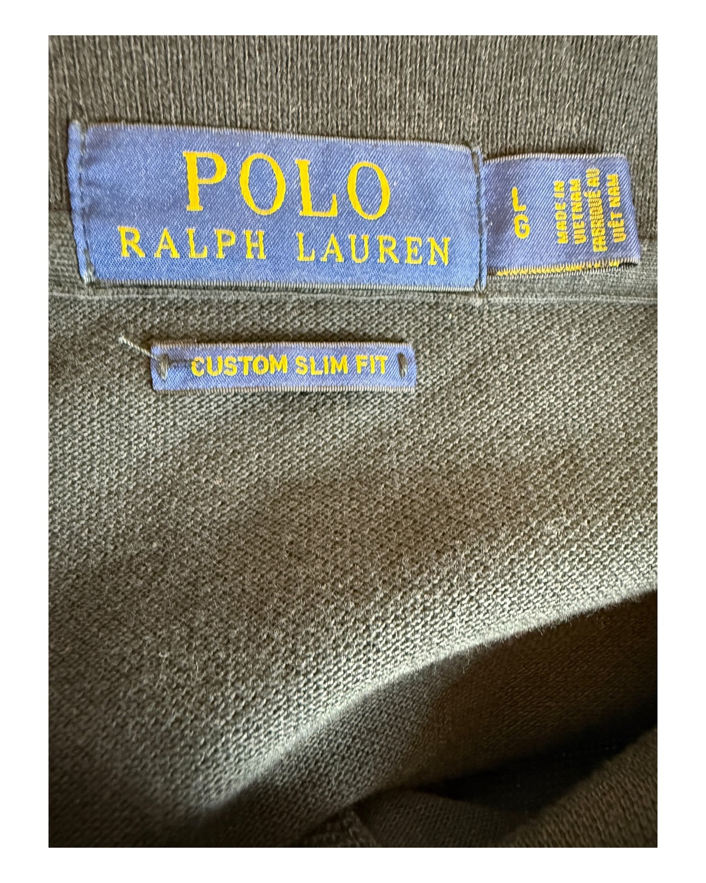 Polo Ralph Lauren Poloshirt schwarz Größe L