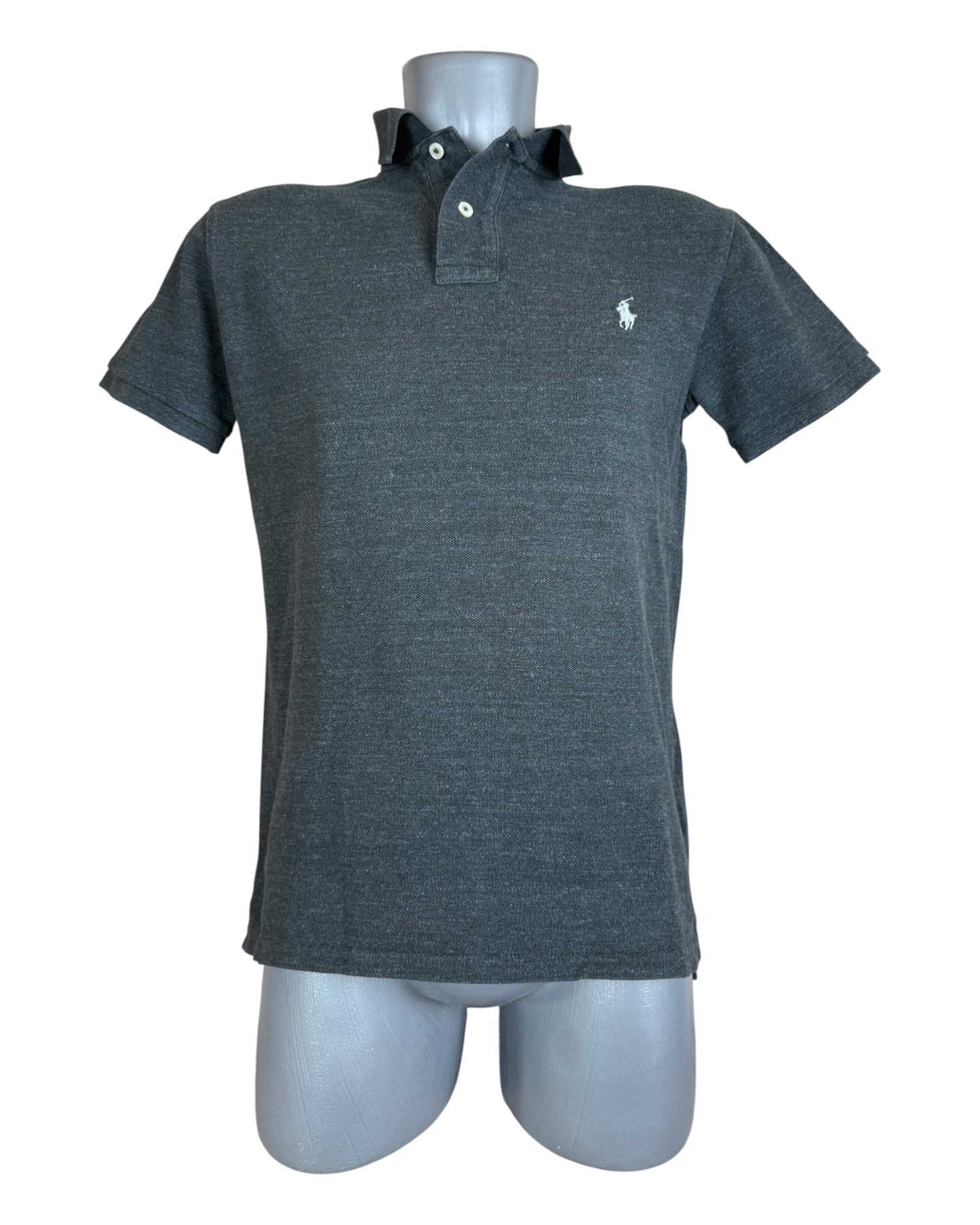 Polo Ralph Lauren Poloshirt schwarz meliert Größe M