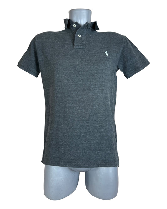 Polo Ralph Lauren Poloshirt schwarz meliert Größe M