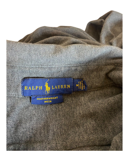 Polo Ralph Lauren Hemd grau meliert Größe M