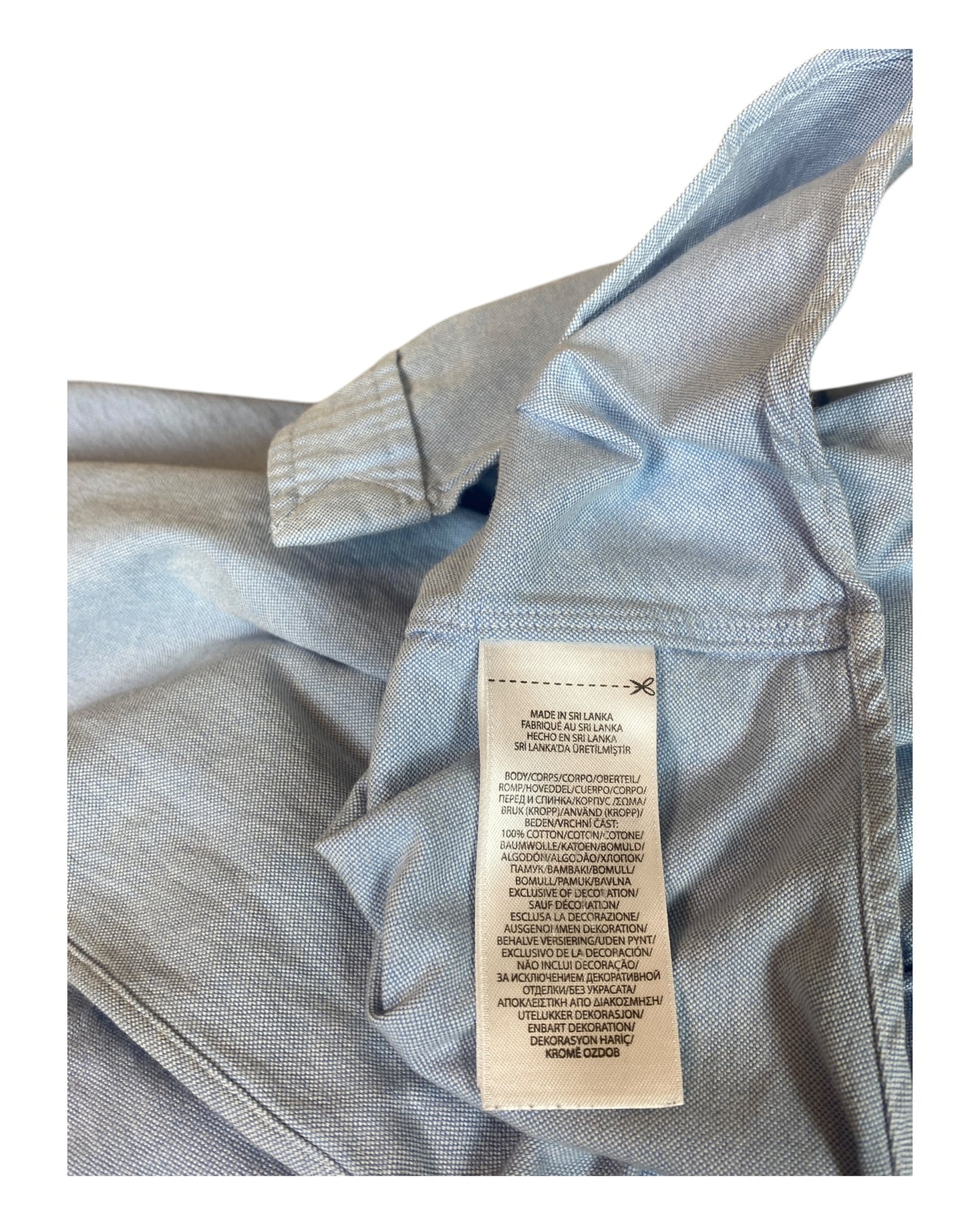 Polo Ralph Lauren Oxfordhemd hellblau Größe M