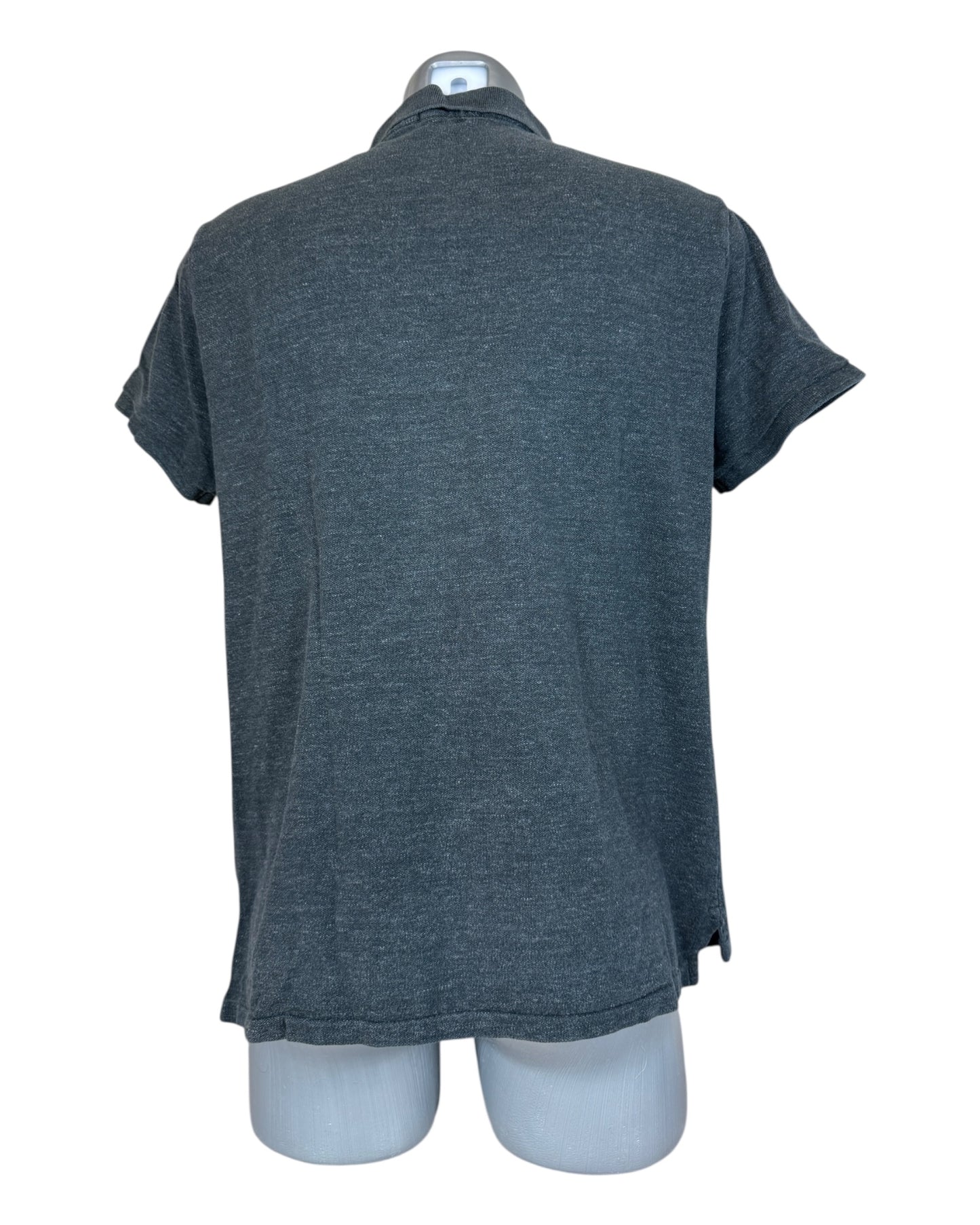 Polo Ralph Lauren Poloshirt schwarz meliert Größe L