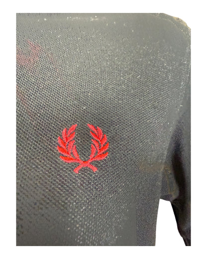 Fred Perry Poloshirt marineblau Größe M