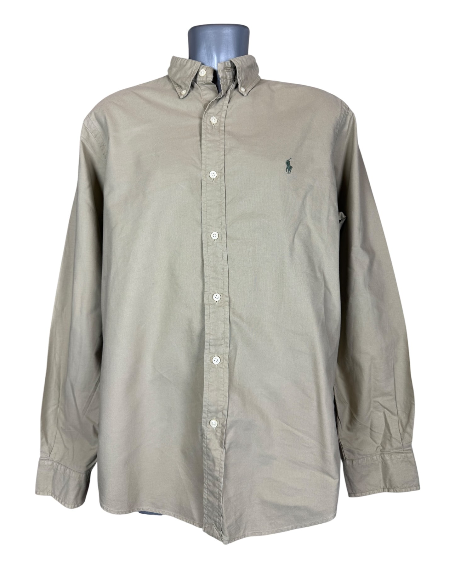 Polo Ralph Lauren Oxfordhemd beige Größe M