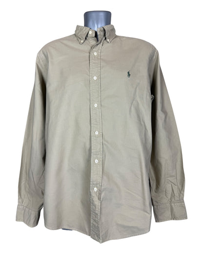 Polo Ralph Lauren Oxfordhemd beige Größe M
