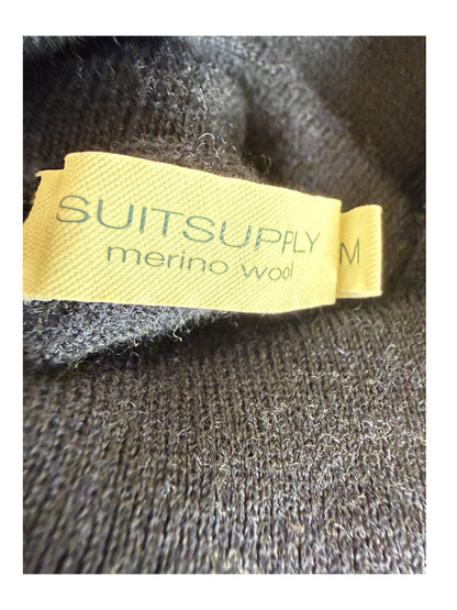 Suit Supply Rollkragenpullover Merinowolle marineblau Größe M