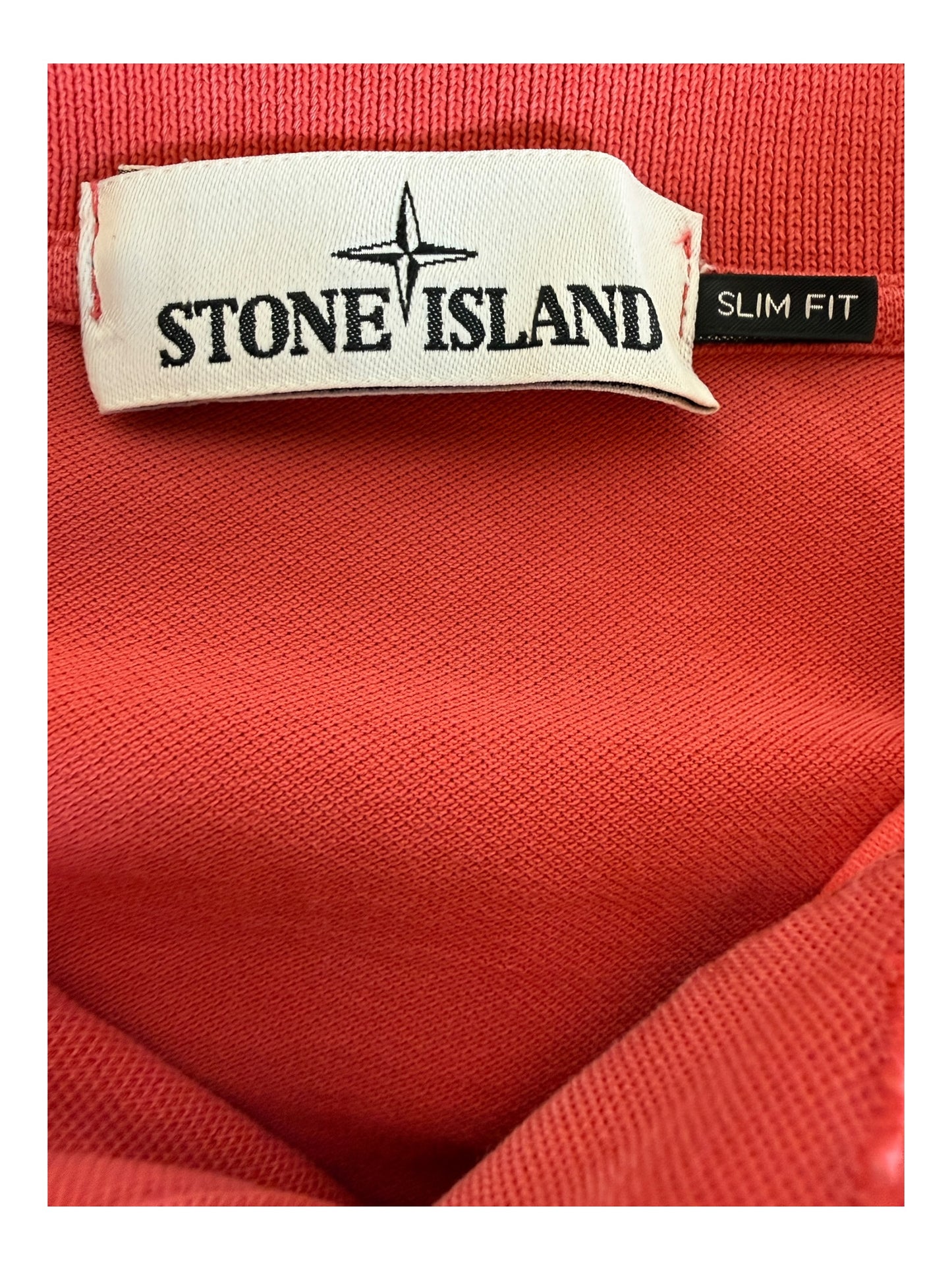 Stone Island Poloshirt rot Größe M