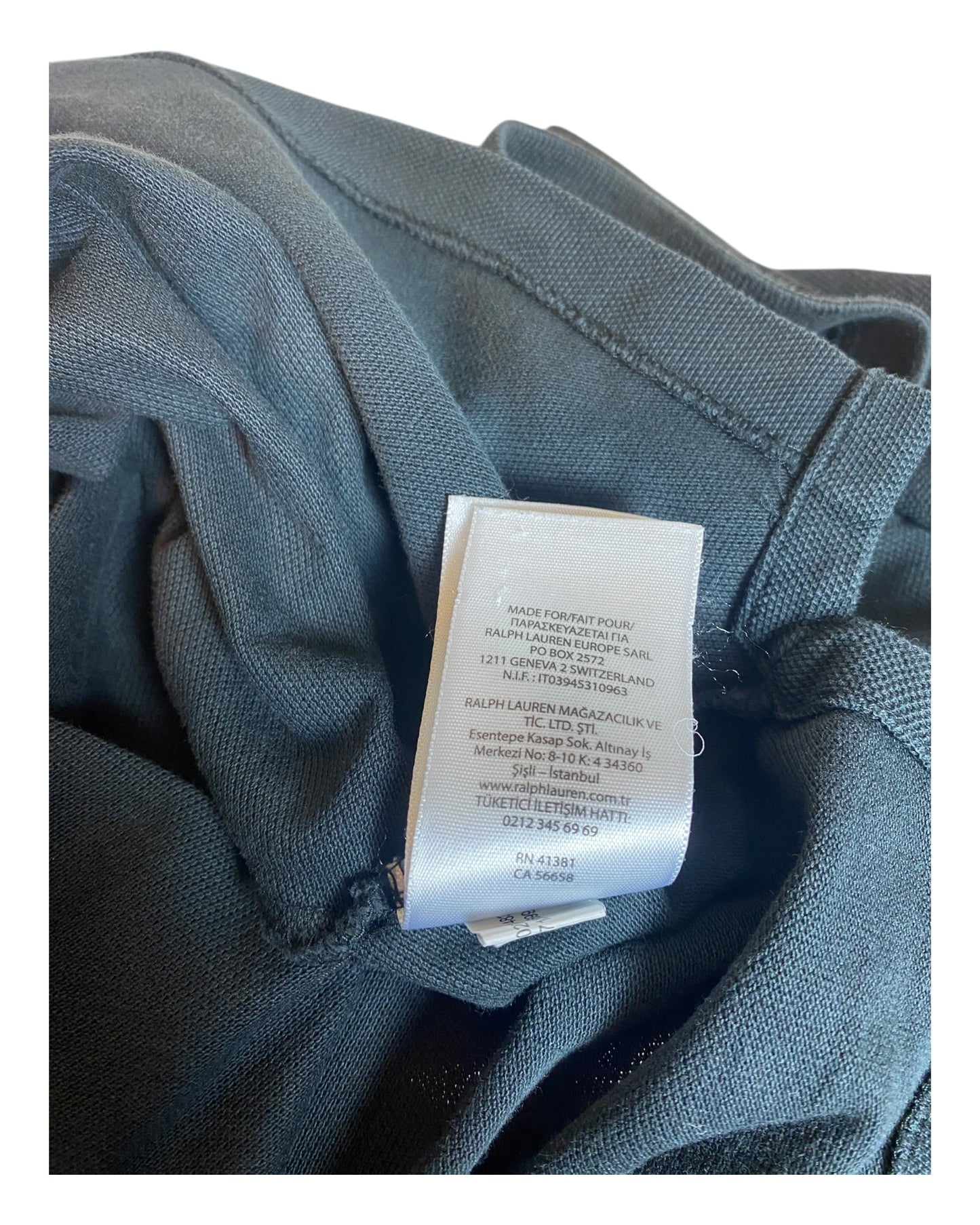 Polo Ralph Lauren Poloshirt schwarz Größe M