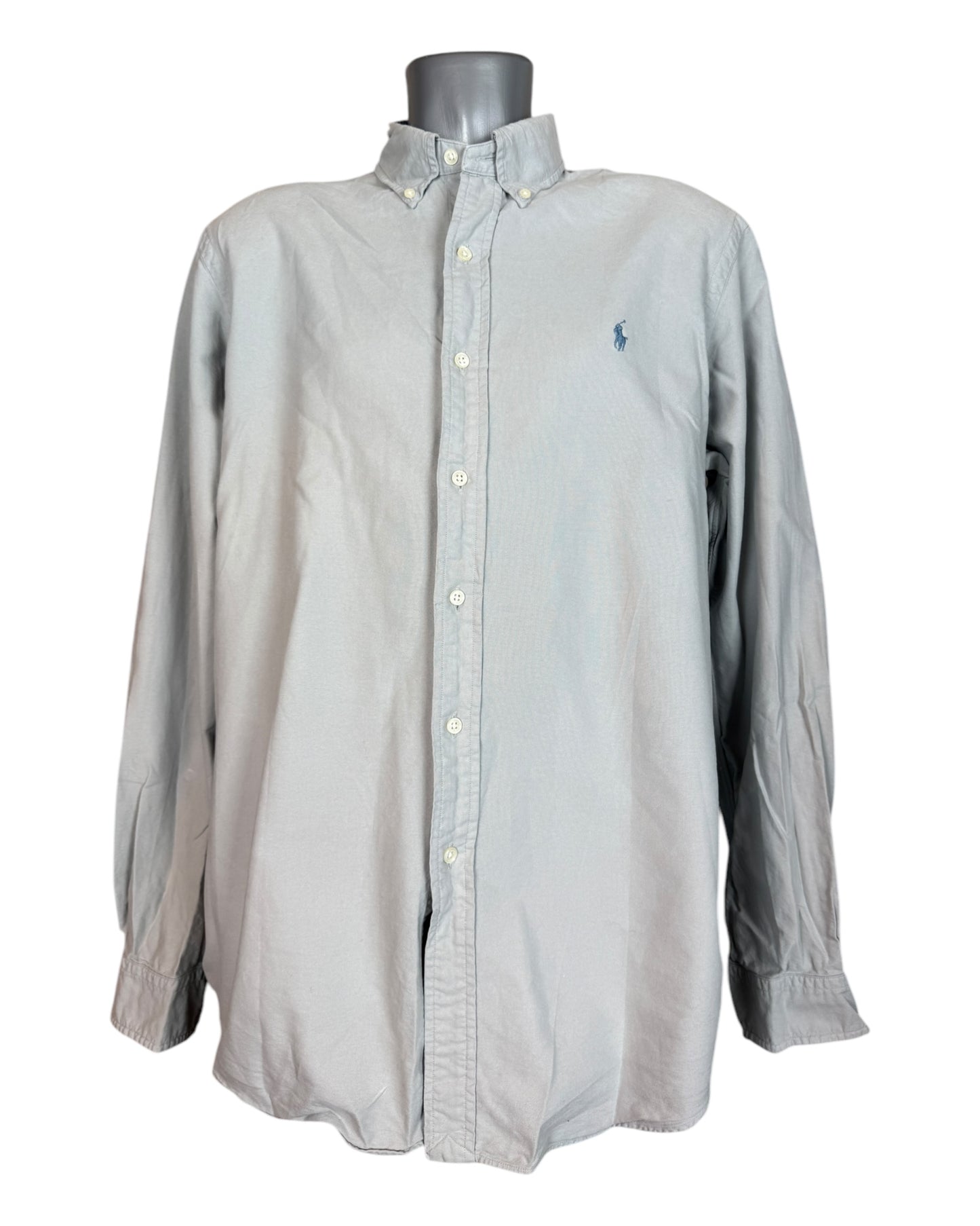 Polo Ralph Lauren Oxfordhemd grau Größe L