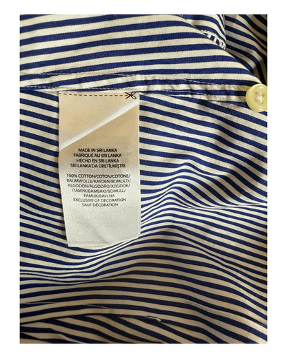 Polo Ralph Lauren Bluse blau weiß gestreift Größe S