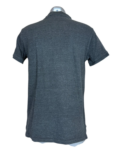 Polo Ralph Lauren Poloshirt schwarz meliert Größe M