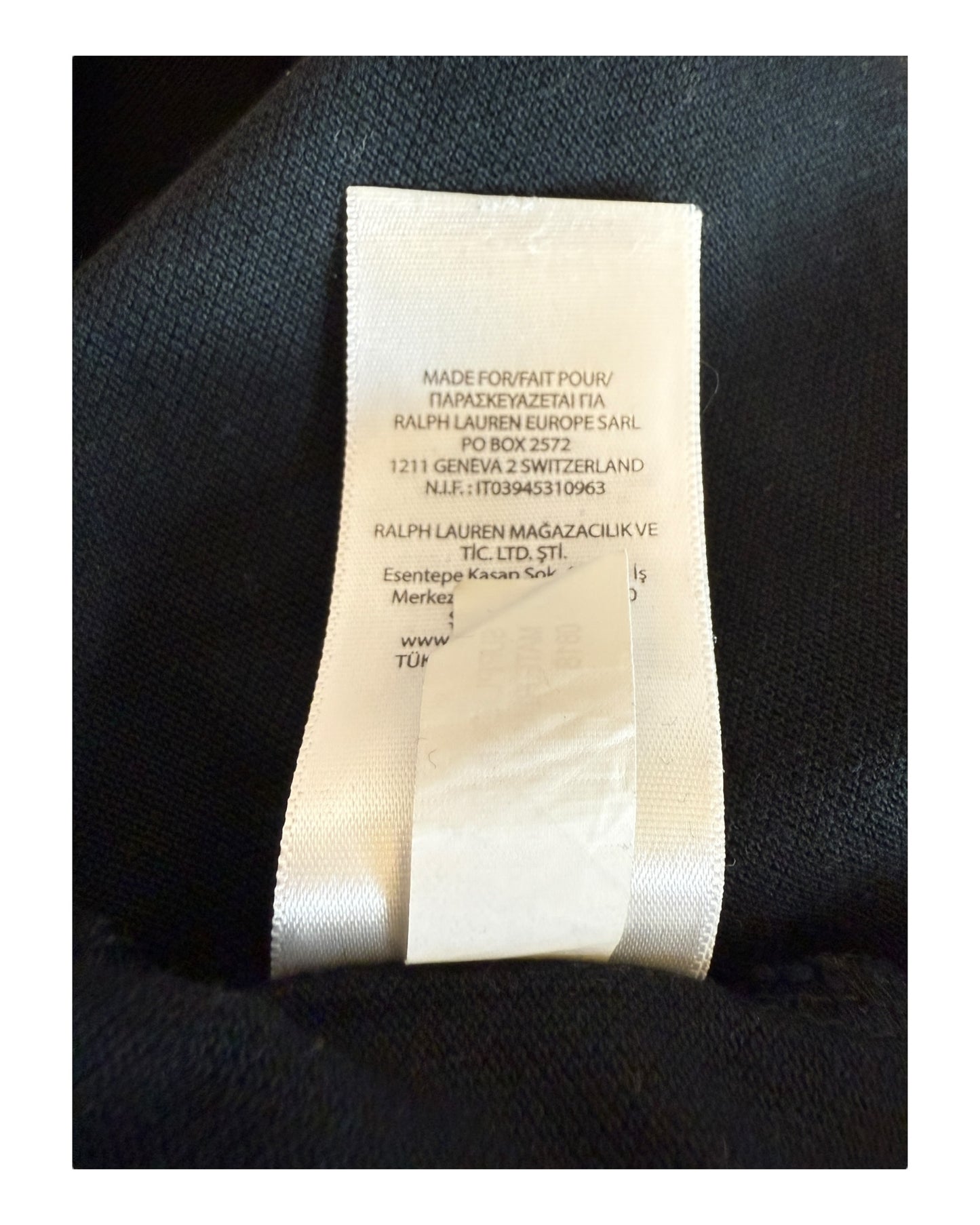 Polo Ralph Lauren Poloshirt schwarz Größe L