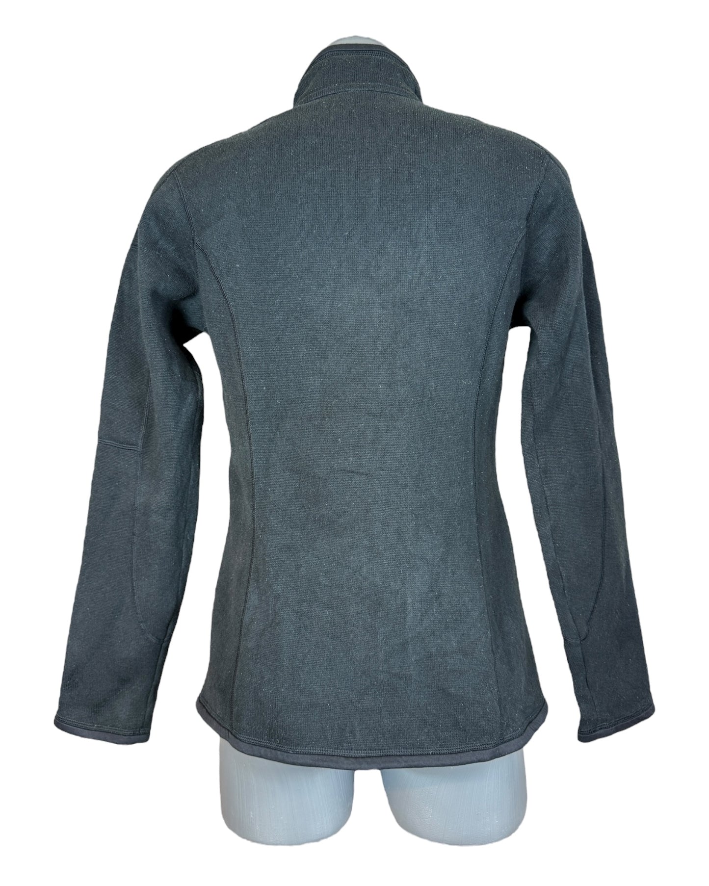 Patagonia Fleece Jacke schwarz Größe L