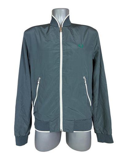 Fred Perry Bomberjacke grau Größe M