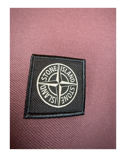 Stone Island Poloshirt bordeauxrot Größe M