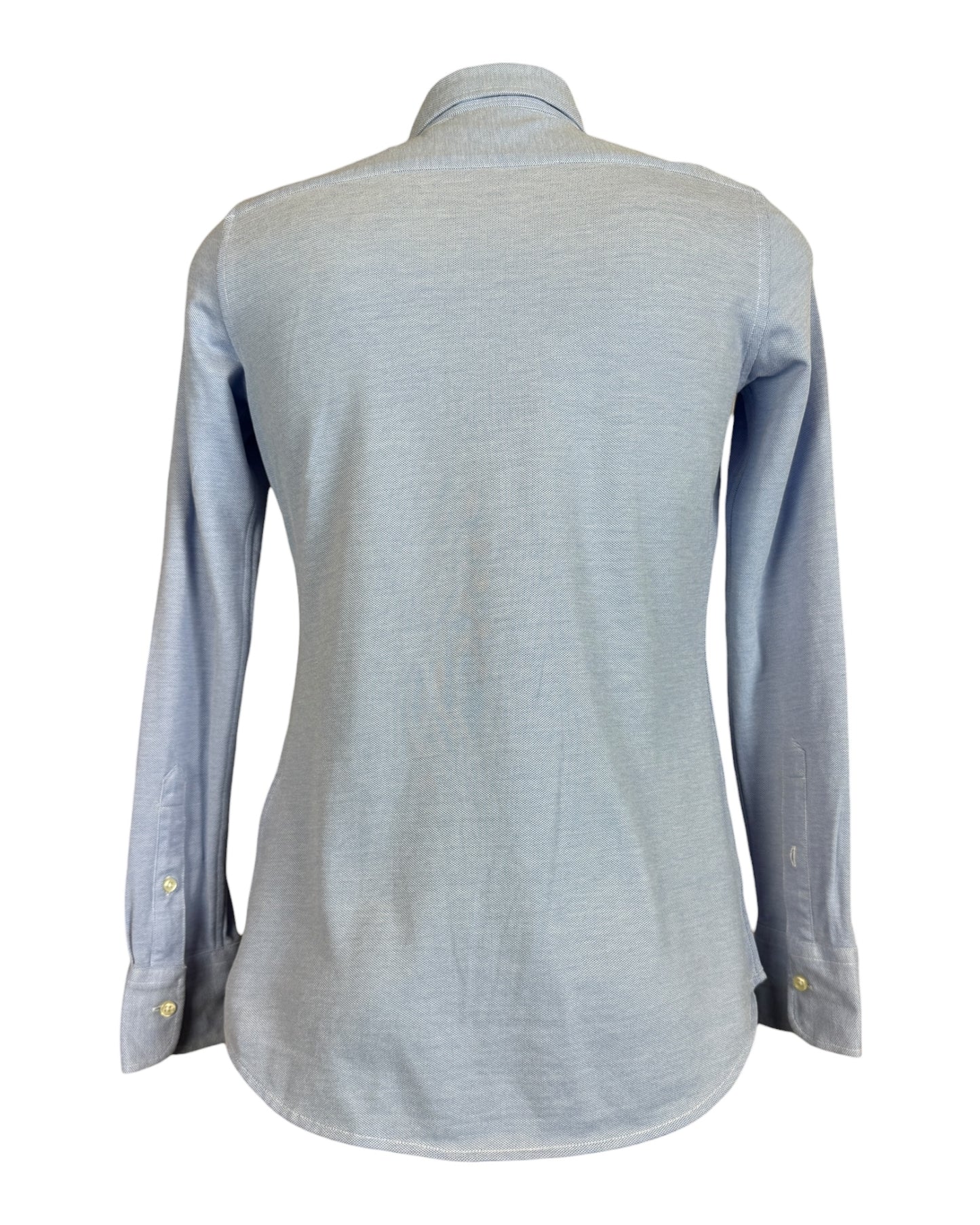 Polo Ralph Lauren Knit Oxford Bluse hellblau Größe M