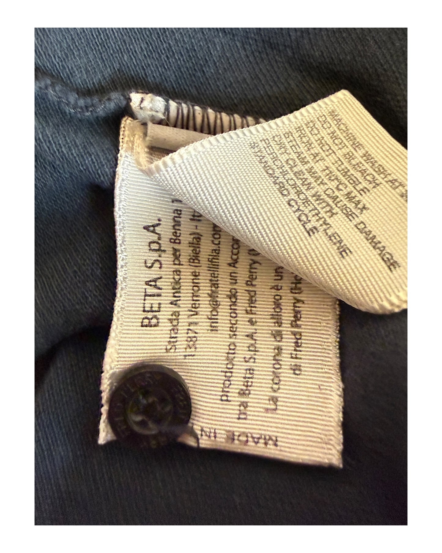 Fred Perry Poloshirt marineblau Größe XXL
