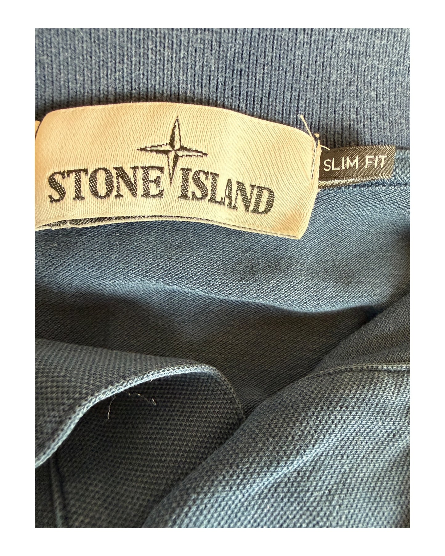 Stone Island Poloshirt marineblau Größe S
