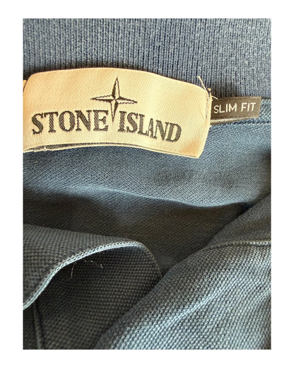 Stone Island Poloshirt marineblau Größe S