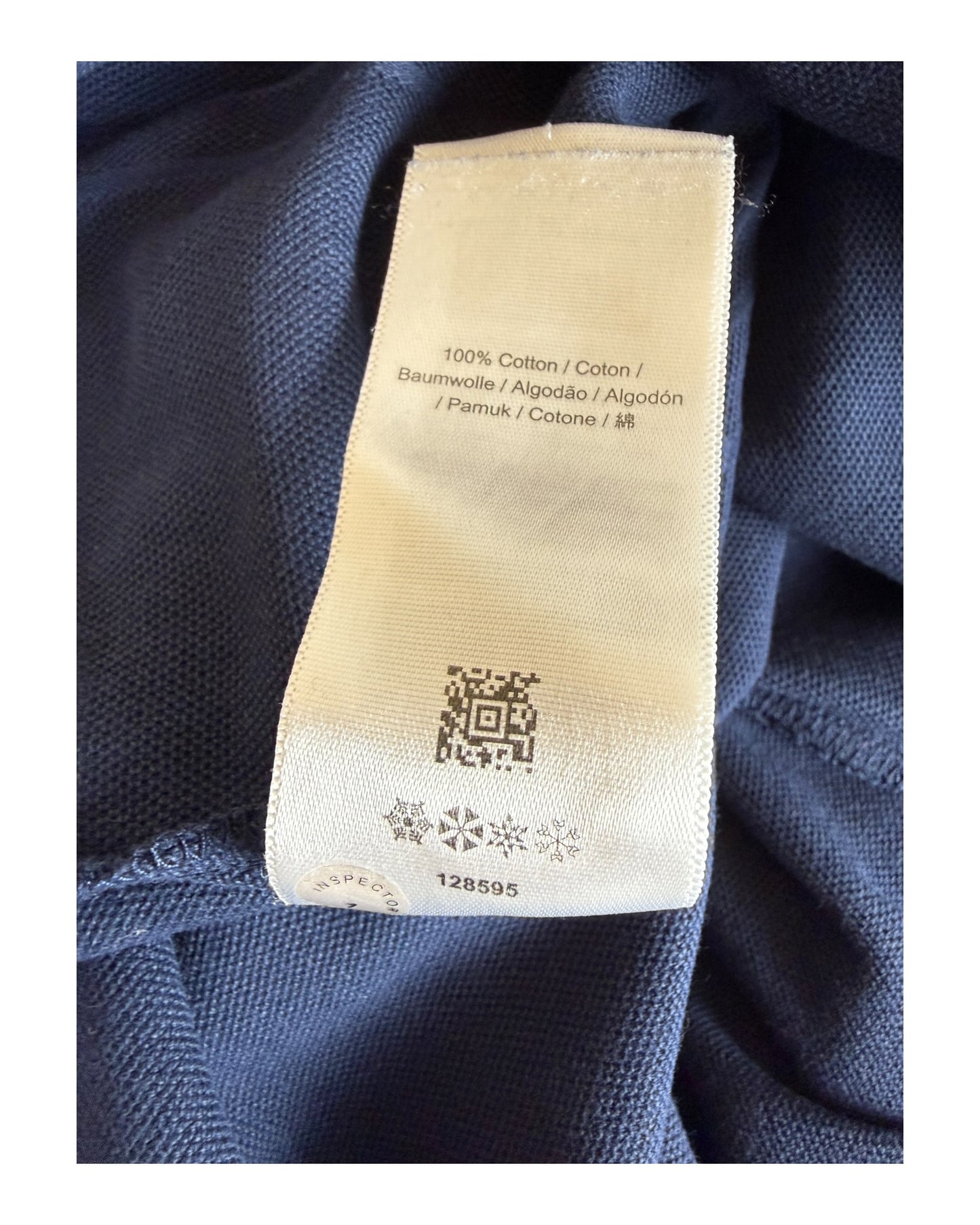 Fred Perry Poloshirt marineblau Größe M