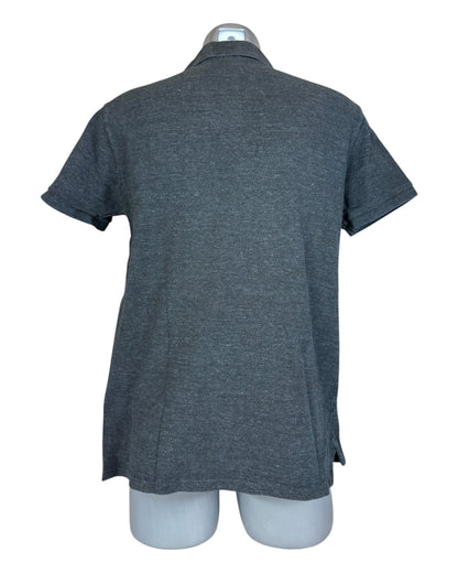 Polo Ralph Lauren Poloshirt schwarz meliert Größe L