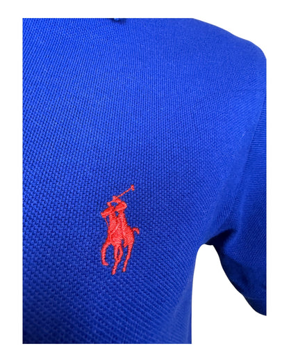 Polo Ralph Lauren Poloshirt blau Größe M