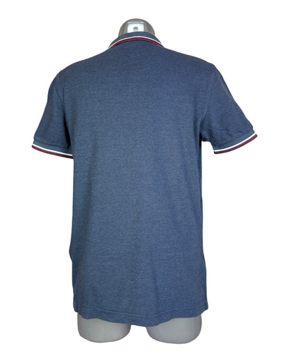 Fred Perry Poloshirt blau Größe M