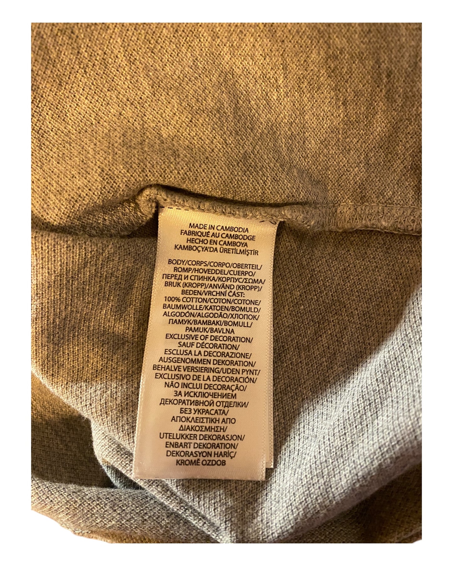 Polo Ralph Lauren Poloshirt grau Größe M